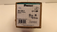 Panduit S6-14R-T 6 AWG Non-Insulated Tubular Ring Terminal 1/4" Stud PK185 V-19