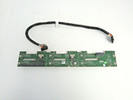Dell W814D 3.5" 1x6 Backplane for PowerEdge R710 0W814D w/ XT622 Power Cable 2-2
