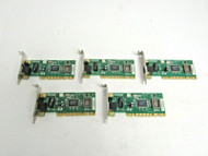 D-Link Lot of 5 DFE-530TX+ Rev-F2 1-Port RJ45 10/100Mbps PCI Low Profile NIC 5-2