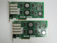 QLogic (Lot of 2) QLE2464-NAP PX2610402-05 Quad Port PCIe Network Adapter 19-2