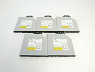 Dell (Lot of 5) 27NC0 027NC0 Lite-On 12x DVD-RW SATA Slimline w/ CX639 1-3