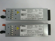 Dell LOT OF 2 08V22F Dell 502-Watts Power Supply for PowerEdge R610 34-4