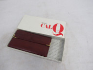 Buxton Cal Q Clutch Burgundy Women's Wallet B-11
