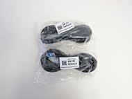 Dell Lot of 2 0R215 10' 15A 125V Power Cable 55-5