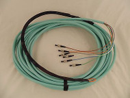 W-1744-BX 47607 50ft GR2-50UM 10GB 6 strand ST OCC Fiber Optic Cable 13-5