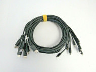 Lot of 10 6ft mini DisplayPort to DisplayPort Cable 63-5