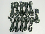 Lot of 11 I-Sheng E315167 300V 6 Foot Power Cable 67-4