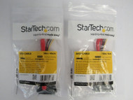 StarTech (Lot of 2) SAS729PW18 Sata Cable 18in /45cm 18-1