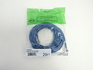 Shaxon UL624-820BU 20' CAT5e RJ-45 24AWG Blue Stranded Patch Cable 23-4