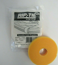 Rip-Tie Lite Wrap-strap W-15-PRL-Y Reusable Cable Organizer 3/8" x 15ft 41-2
