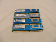 Micron (Lot of 4) MT18HTF12872FDY-667D5D3 1GB PC2-5300F 667MHz CL5 ECC RAM C-7