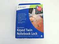 Kensington 64025F MicroSaver Twin Notebook Lock Steel 7.5ft 64-6