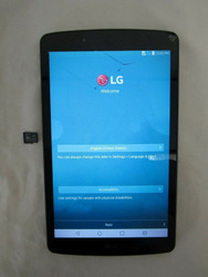 LG G Pad F LG-V496 8.0" Display 16GB Cracked Screen 5-4