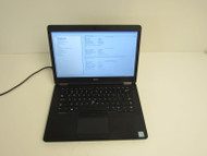 DELL LATITUDE E5470 i5-6300U 2.40GHZ 4GB RAM No HDD, OS, P/S Boots to Bios 58-3
