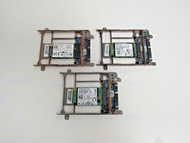 Lot Of 3 256GB mSATA DP/N 0WDH26 , 0R0P9R , 0XXM30 W/ Caddy 32-3