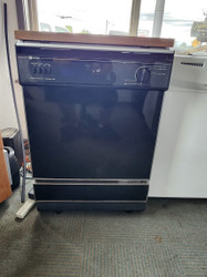 MAYTAG JET CLEAN PORTABLE DISHWASHER WITH TEMP BOOST SENSOR FAN DRY HEAT OPTION OR AIR DRY SETTING 3 CYCLE BUTCHER BLOCK TOP BLACK LOCATED IN OUR PORTLAND OREGON APPLIANCE STORE SKU 18010