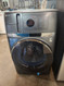 GE Profile PFQ97HSPVDS 28 Inch Smart Front Load Washer/Dryer Combo with 4.8 cu.ft. Capacity, 12 Wash Cycles, 14 Dryer Cycles, Ventless Heat Pump Dryer, EZ Access Lint Filter Eco Cool Standard 120v Outlet) Carbon Graphite SKU 18060