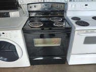 AMANA 30 INCH FREE STANDING ELECTRIC RANGE 4 COIL BURNERS 2 LARGE 2 SMALL SELF CLEANING OVEN LOCATED IN OUR PORTLAND OREGON APPLIANCE STORE