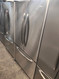 Amana 25.0 cu. ft. Freestanding French Door Refrigerator with 2 Easy Glide Shelves, Adjustable Door Bins and Electronic Controls: Stainless Steel LOCATED IN OUR PORRTLAND OREGON APPLIANCE STORE SKU 18407