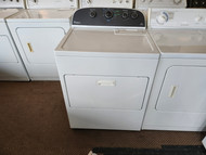 Whirlpool 29 Inch Electric Dryer with 7.0 cu. ft. Capacity, 6 Cycles, 4 Temperature Settings, AccuDry Sensor, Wide-Opening Hamper Door, Wrinkle Shield Option and Timed Dry WHITE LOCATED IN OUR PORTLAND OREGON APPLIANCE STORE SKU 18574