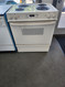 GE 30 INCH SLIDE-IN ELECTRIC RANGE COIL BURNERS 2 LARGE 2 SMALL HI-LO BROIL SETTING SELF CLEANING OVEN BISQUE LOCATED IN OUR PORTLAND OREGON APPLIANCE STORE SKU 18924