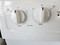 WHIRLPOOL 30 INCH FREESTANDING ELECTRIC RANGE COIL BURNERS 2 LARGE 2SMALL KEEP WARM OPTION SELF CLEANING OVEN COSMETIC ISSUE ON BOTTOM TRIM OF DOOR SEE PICS WHITE LOCATED IN OUR PORTLAND OREGON APPLIANCE STORE SKU 19012