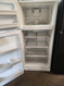 FRIGIDAIRE 18 CUBIC FOOT REFRIGERATOR TOP FREEZER AUTOMATIC DEFROST GLASS SHELVES 2 CRISPER DRAWERS 1 DELI DRAWER WHITE LOCATED IN OUR PORTLAND OREGON APPLIANCE STORE SKU 19099