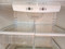KENMORE 19 CUBIC FOOT REFRIGERATOR BOTTOM FREEZER 4 ADJUSTABLE GLASS 1 DELI DAWER 2 CRISPER DRAWERS SWING OPEN FREEZER DOOR WHITE LOCATED IN OUR PORTLAND OREGON APPLIANCE STORE SKU 19101