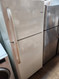 KENMORE 19 CUBIC FOOT REFRIGERATOR BOTTOM FREEZER 4 ADJUSTABLE GLASS 1 DELI DAWER 2 CRISPER DRAWERS SWING OPEN FREEZER DOOR WHITE LOCATED IN OUR PORTLAND OREGON APPLIANCE STORE SKU 19101