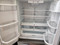 Whirlpool 36 Inch French Door Refrigerator with Fresh Flow Produce Drawer, Temperature-Controlled Pantry Gallon Door Storage, Frameless Glass Shelves, 24.8 cu. ft. SMALL DING DOOR SEE PIC Stainless LOCATED IN OUR PORTLAND OREGON APPLIANCE STORE SKU 19106