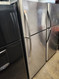 Frigidaire 30 Inch Top Freezer Refrigerator with 20.4 cu. ft. Store-More Gallon Shelf, Deli Drawer, Clear Dairy Bin, Full-Width Freezer Shelf, and Reversible Door: Stainless Steel LOCATED IN OUR PORTLAND OREGON APPLIANCE STORE SKU 19111