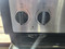 WHIRLPOOL 30 INCH FREESTANDING ELECTRIC RANGE COIL BURNERS 2 LARGE 2 SMALL KEEP WARM OPTION SELF CLEANING OVEN BLACK AND STAINLESS LOCATED IN OUR PORLAND OREGON APPLIANCE SKU 19120