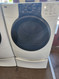 KENMORE ELITE FRONT LOAD LAUNDRY SET WITH PEDESTALS WASHER 9 CYCLE WASHER 3 SOIL OPTIONS 6 TEMPERATURE SETTINGS DRYER 6 AUTO DRY AND 3 TIMED 5 TEMPERATURE PLUS AIR DRY WHITE LOCATED IN OUR PORTLAND OREGON APPLIANCE STORE SKU 19159