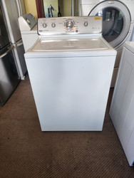 Maytag Centennial Series 27 Inch Top-Load Washer with 3.4 cu. ft. Capacity, 11 Wash Cycles, 5 Water Temperatures, 700 RPM Spin Speed and Auto Load Sensing White LOCATED IN OUR PORTLAND OREGON APPLIANCE STORE SKU 19193