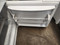 KENMORE 19 CUBIC FOOT REFRIGERATOR BOTTOM FREEZER ADJUSTABLE GLASS SHELVES 2 CRISPER DRAWERS SWING OPEN FREEZER DOOR WHITE LOCATED IN OUR PORTLAND OREGON APPLIANCE STORE SKU 19214