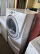 WHIRLPOOL DUET ELECTRIC DRYER WITH PEDESTAL 5 AUTO DRY SETTINGS 3 TIMED 4 TEMPERATURE PLUS AIR DRY WHITE LOCATED IN OUR PORTLAND OREGON APPLIANCE STORE SKU 12931