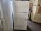 FRIGIDAIRE 16 CUBIC FOOT REFRIGERATOR TOP FREEZER FULL WIDTH GLASS SHELVES 2 CRISPER DRAWERS 1 DELI DRAWER FULL WIDTH WIRE SHELF IN FREEZER WHITE LOCATED IN OUR PORTLAND OREGON APPLIANCE STORE SKU 19242