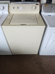 WHIRLPOOL HEAVY DUTY SUPER CAPACITY PLUS 7 CYCLE SETTINGS 2 SPEED MOTOR  3 WATER LEVELS 3 TEMPERATURE OPTIONS ALMOND LOCATED IN OUR PORTLAND OREGON APPLIANCE STORE SKU 19245