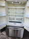 KitchenAid 21.8 cu. ft. Counter-Depth French Door Refrigerator with Adjustable Spill Clean Glass Shelves, Interior Water Dispenser Ice Maker and Humidity-Controlled Crisper: Monochromatic Stainless Steel LOCATED IN OR PORTLAND OREGON APPLIANCE STORE SKU 19252