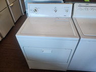 KENMORE HEAVY DUTY SUPER CAPACITY PLUS ELECTRIC DRYER 3 TEMPERATURE 3 SETTINGS 1 AUTO 1 TIMED PLUS AIR DRY OPTION TOP FILTER PULL DOWN HAMPER DOOR WHITE LOCATED IN OUR POTLAND OREGON APPLIANCE STORE SKU 19287