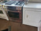 JENN-AIR 30 INCH DOWN DRAFT DUAL FUEL RANGE GAS TOP WITH 2 BURNER GRILL ON LEFT ELECTRIC OVEN CONVECTION RAPID PREHEAT SELF CLEANING OVEN STAINLESS LOCATED IN OUR PORTLAND OREGON APPLIANCE STORE SKU 19298