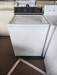 WHIRLPOOL SUPER CAPACITY 5 CYCLE WITH 2 SPEED MOTOR TOP LOAD WASHER 3 WATER LEVELS 3 TEMPERATURE ALL COLD RINSE WHITE LOCATED IN OUR PORTLAND OREGON APPLIANCE STORE SKU 19301