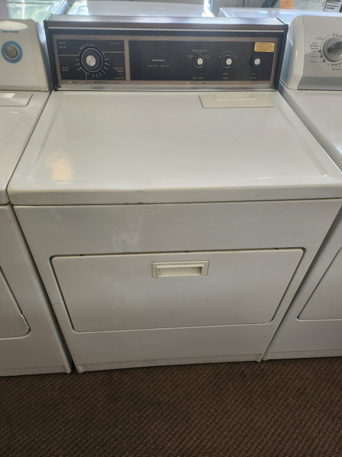 KENMORE HEAVY DUTY 3 CYCLE 1 AUTO DRY 1 TIMED DRY PLUS AIR DRY OPTION 3 TEMPERATURE TOP FILTER PULL DOWN DOOR WHITE LOCATED IN OUR PORTLAND OREGON APPLIANCE STORE SKU 19305