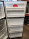 Frigidaire 30 Inch Top Freezer Refrigerator with 18.3 Cu. Ft. Capacity, Adjustable Shelves, Humidity-Controlled Crispers, Half-width Deli Drawer, Gallon Door Bins, Auto-Close Doors, Even Temp Cooling System, and ADA Compliant: Stainless Steel SKU 19310