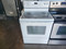KENMORE 30 INCH FREESTANDING ELECTRIC RANGE SMOOTH TOP 4 BURNER 1 LARGE DUAL 1 LARGE 2 SMALL SELF CLEANING OVEN STORAGE DRAWER WHITE LOCATED IN OUR PORTLAND OREGON APPLIANCE STORE SKU 19313