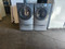 WHIRLPOOL DUET FRONT LOAD SET WASHER 10 WASH OPTIONS 5 TEMPERATURE 4 SPEED PLUS SOAK NO SPIN DRYER 5 AUTO SETTINGS 3 TIMED 4 TEMPERATURE PLUS AIR DRY WRINKLE SHIELD POWDER BLUE LOCATED IN OUR PORTLAND OREGON APPLIANCE STORE SKU 19322