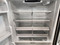 JENN-AIR 20 CUBIC FOOT COUNTER DEPTH REFRIGERATOR FRENCH DOOR INTERNAL WATER DISPENSER AND ICE MAKER GLASS SHELVES LARGE DELI DRAWER 2 CRISPER DRAWERS STAINLESS LOCATED IN OUR PORTLAND OREGON APPLIANCE STORE SKU 19323