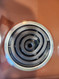 FRIGIDAIRE 30 INCH VINTAGE FREESTANDING ELECTRIC RANGE 4 BURNERS 3 SMALL 1 LARGE MONO TUBE BRNERS MANUAL CLEAN OVEN VIEWING WINDOW COPPER TONE LOCATED IN OR PORTLAND OREGON APPLIANCE STORE SKU 19325