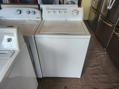 KENMORE HEAVY DUTY SUPER CAPACITY PLUS TOP LOAD WASHER  5 TEMPERATUE SETTINGS 5 WATER LEVELS EXTRA RINSE WHITE LOCATED IN OUR PORTLAND OREGON APPLIANCE STORE SKU 19333