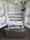 JENN-AIR 20 CUBIC COUNTER DEPTH FRENCH DOOR REFRIGERATOR BOTTOM FREEZER INTERNAL WATER DISPENSER AND ICE MAKER GLASS SHELVES 2 CRISPER DRAWERS 1 LARGE DELI DRAWER STAINLESS LOCATED IN OUR PORTLAND OREGON APPLIANCE STORE SKU 13334